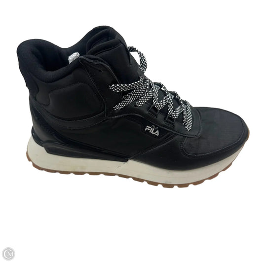 Shoes Sneakers By Fila In Black, Size: 8.5