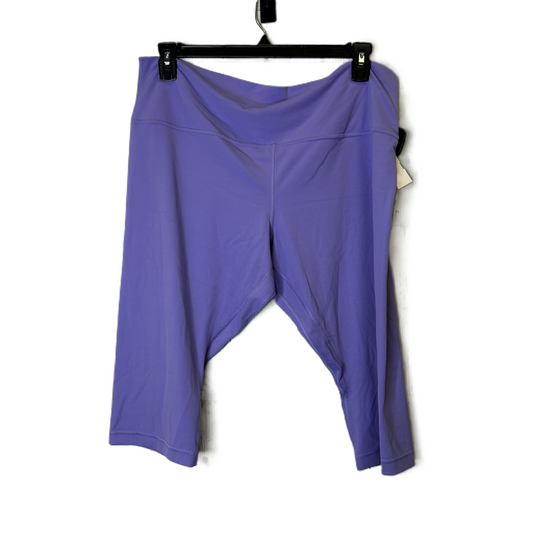 Purple Athletic Shorts By Lululemon, Size: 20