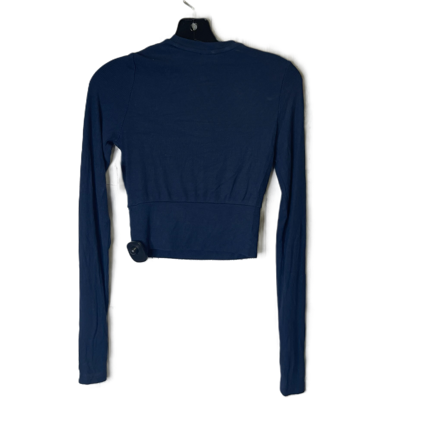 Blue Athletic Top Long Sleeve Crewneck By Clothes Mentor, Size: S