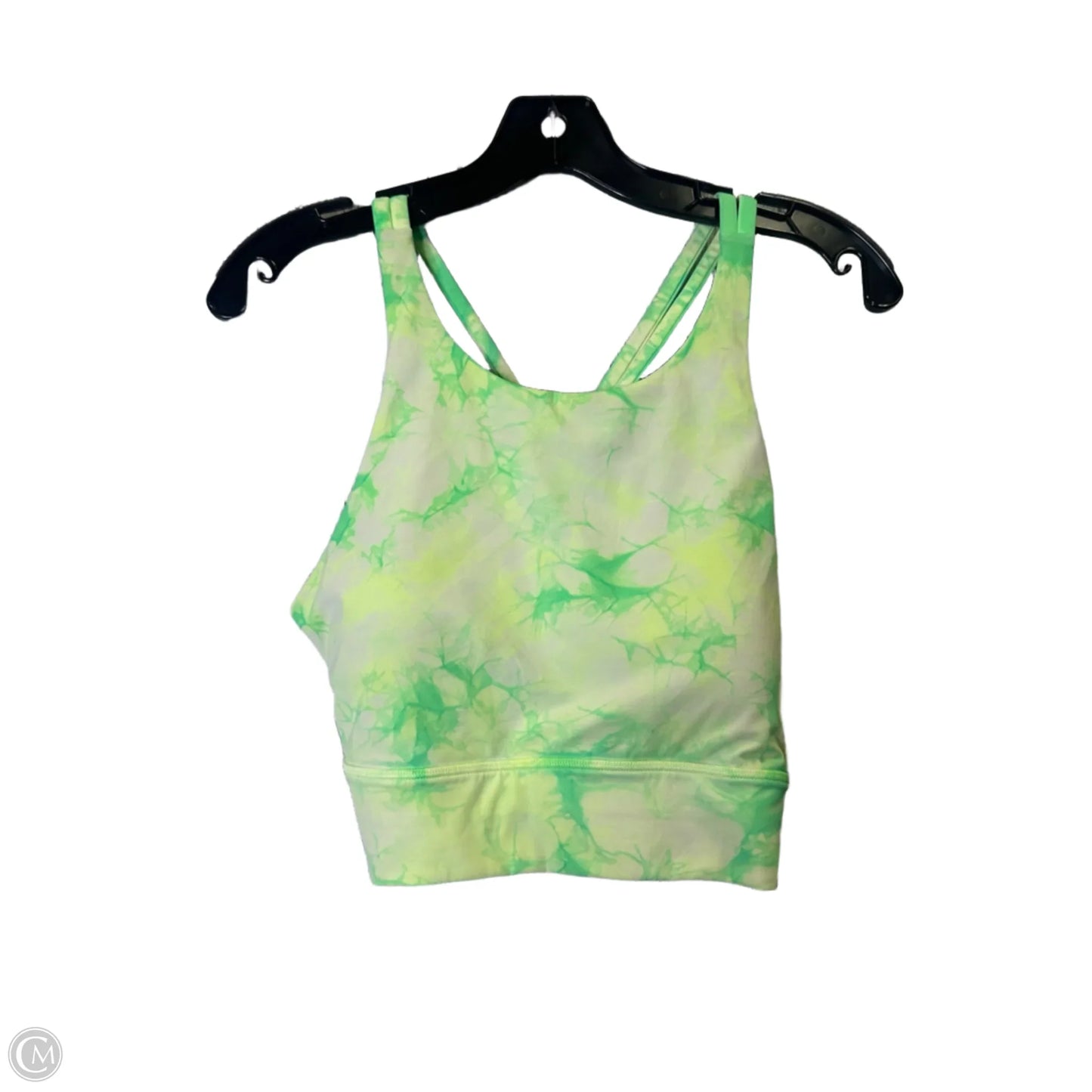 Athletic Bra By Lululemon In Tie Dye Print, Size: 12