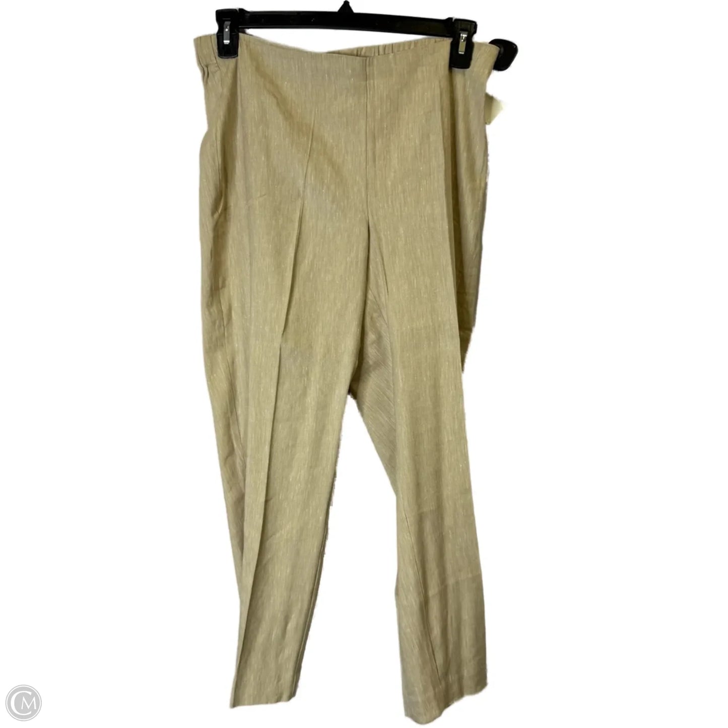 Pants Linen By J. Jill In Tan, Size: M