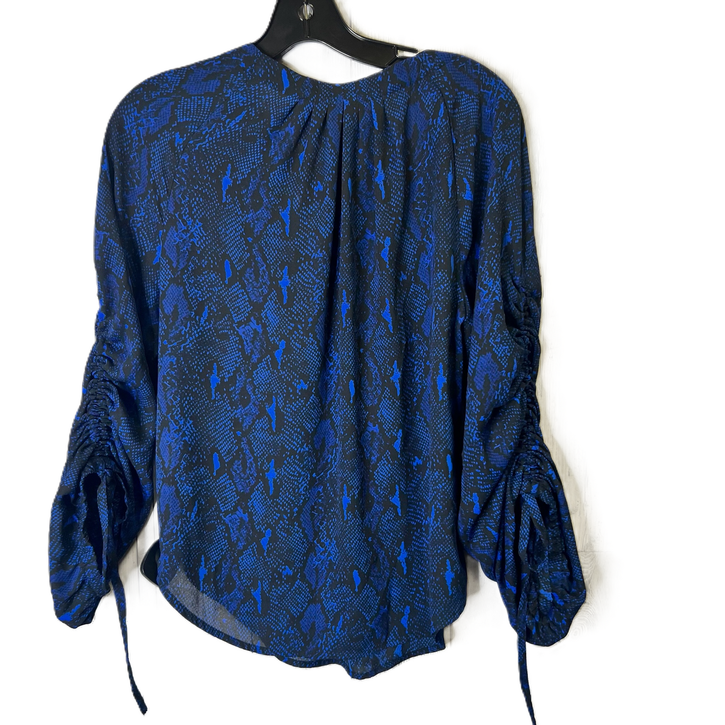 Top Long Sleeve By Banana Republic In Blue, Size: Xs