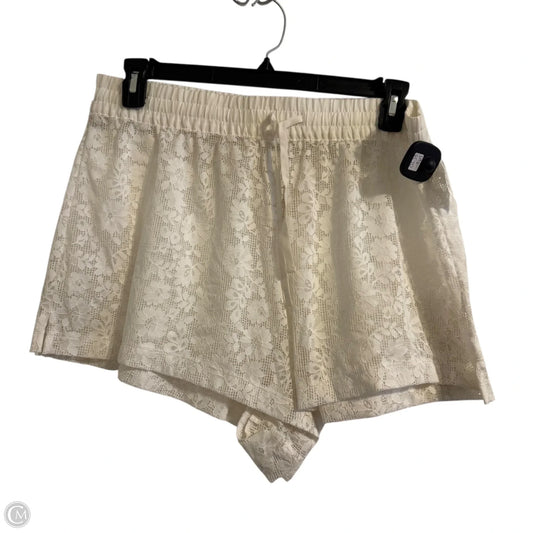 Swimwear Cover-up By Victorias Secret In Cream, Size: Xl