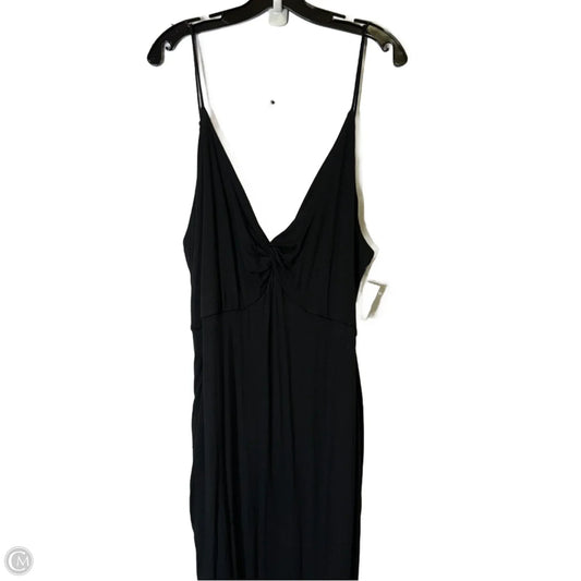 Dress Casual Maxi By Anthropologie In Black, Size: Xl