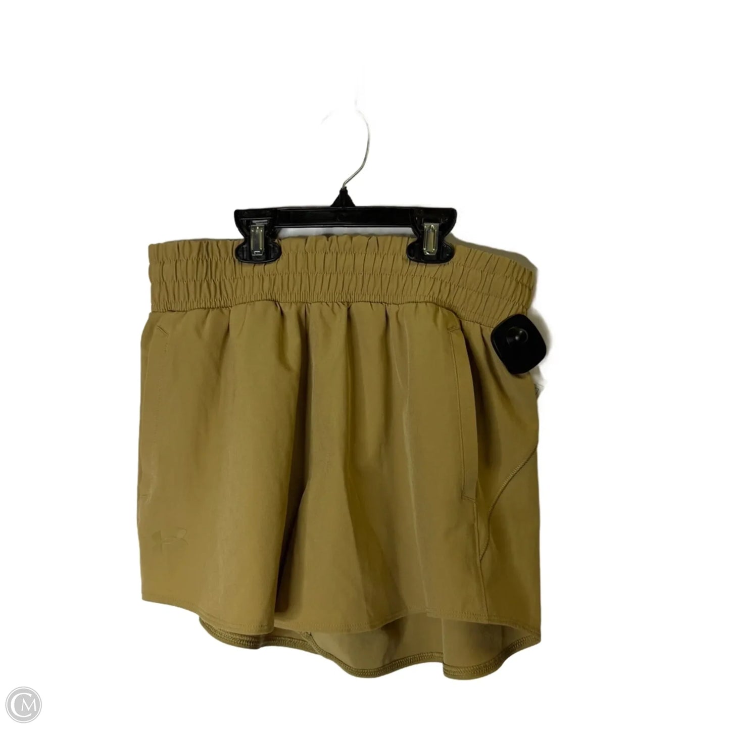 Athletic Shorts By Under Armour In Brown, Size: S