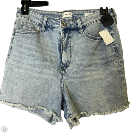 Shorts By Wonderly In Blue Denim, Size: 12