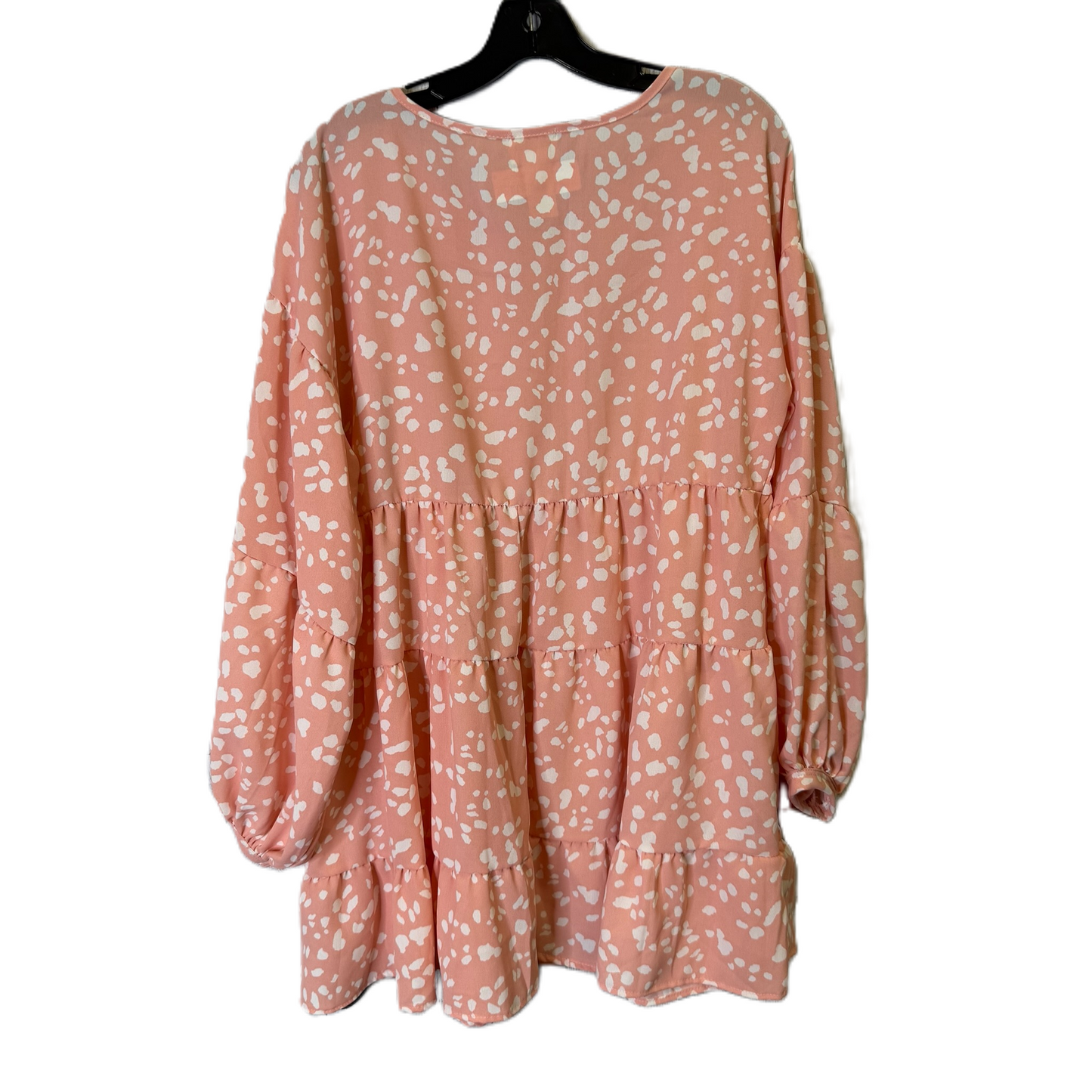 Top Long Sleeve By Bibi In Pink, Size: M