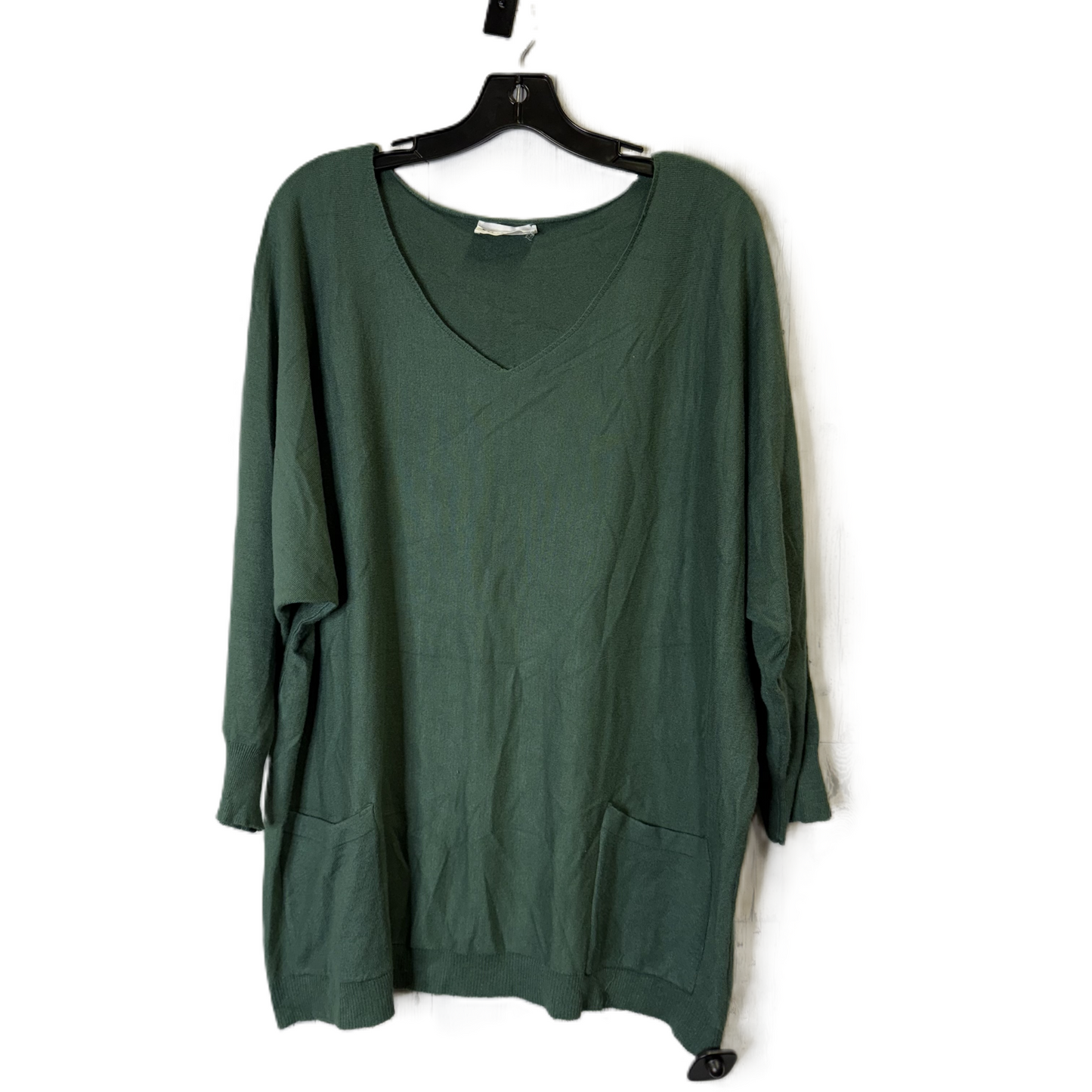 Top Long Sleeve Basic By First Love In Green, Size: S