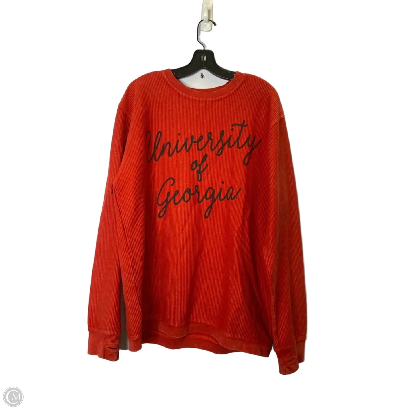 Sweatshirt Crewneck By Pressbox In Red, Size: M