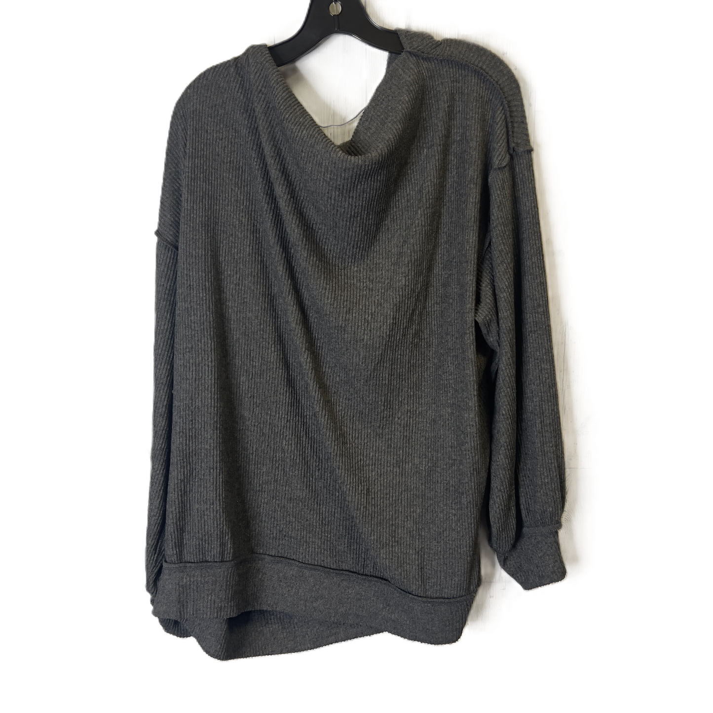 Top Long Sleeve By Free People In Grey, Size: L