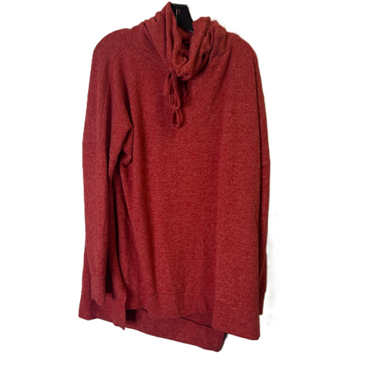 Sweatshirt Collar By Zenana Outfitters In Red, Size: Xl