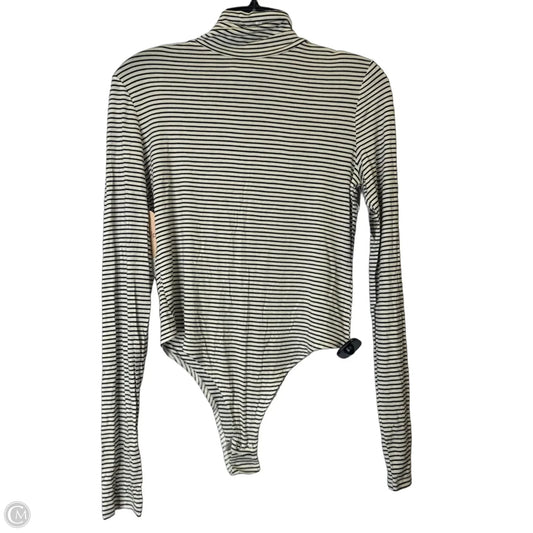 Bodysuit By Double Zero In Striped Pattern, Size: L