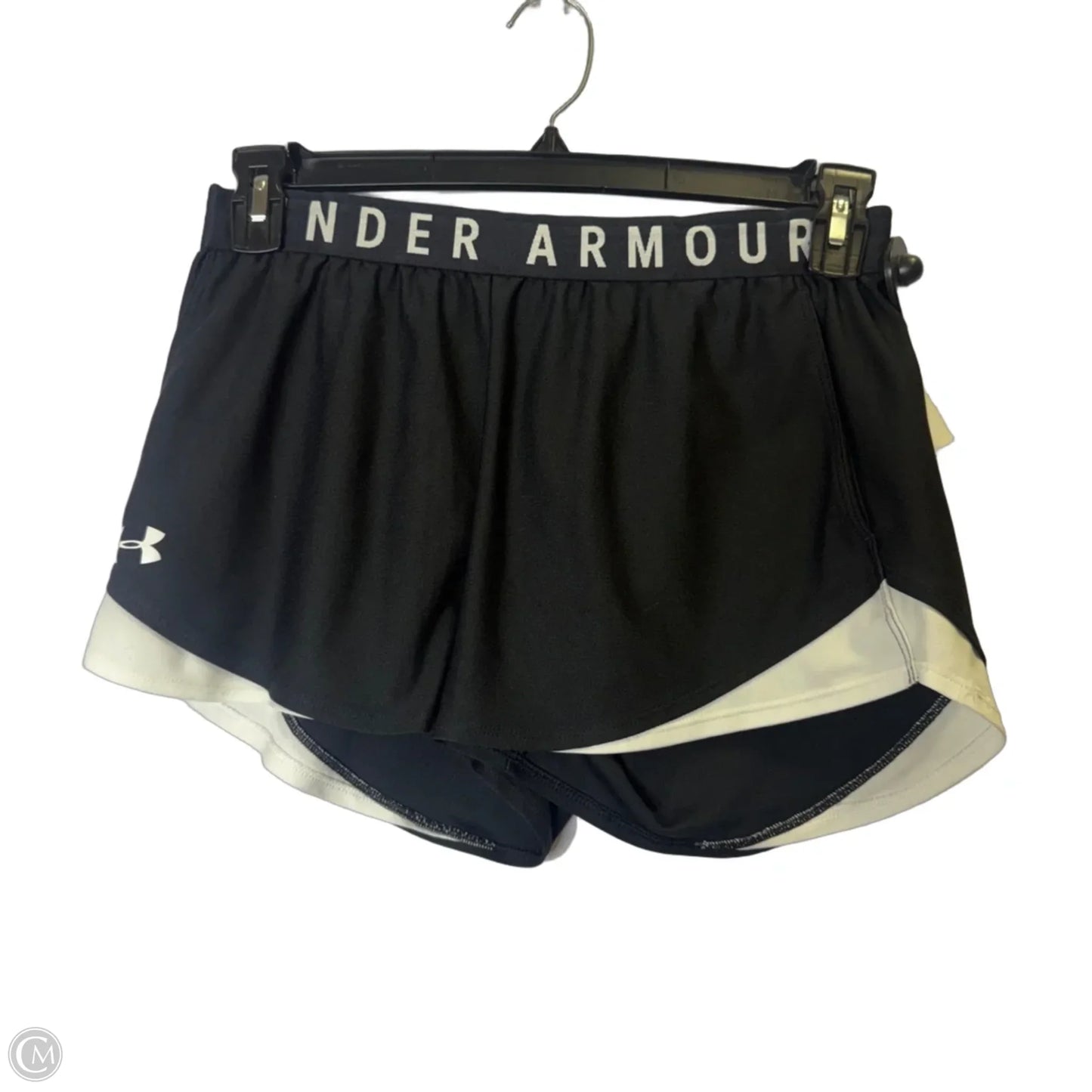 Athletic Shorts By Under Armour In Black, Size: M