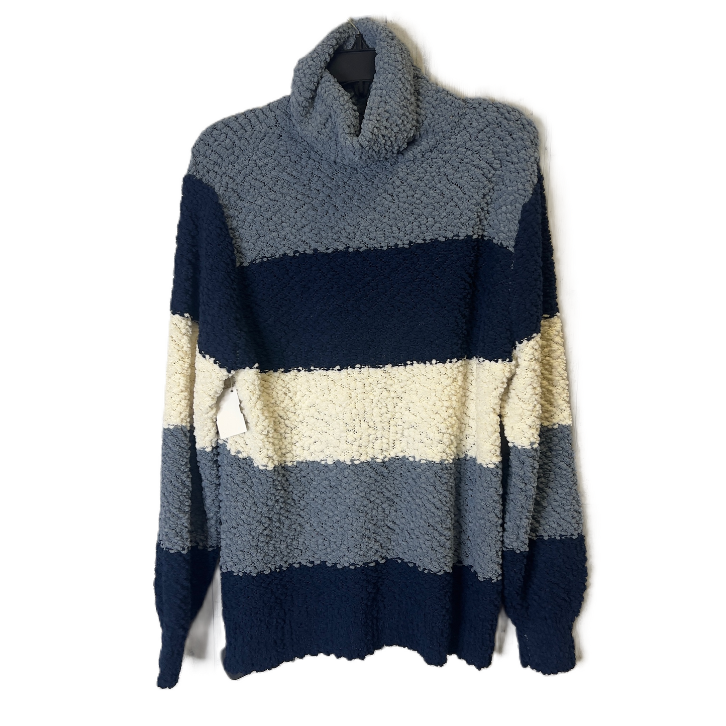 Sweater By Zenana Outfitters In Blue, Size: L