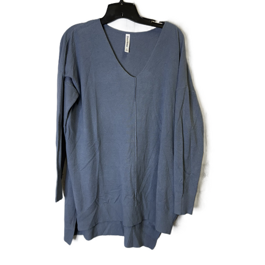 Top Long Sleeve By Zenana Outfitters In Blue, Size: S