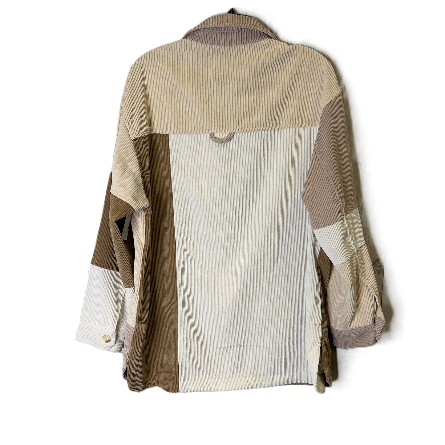 Jacket Shirt By Stoosh In Cream, Size: L