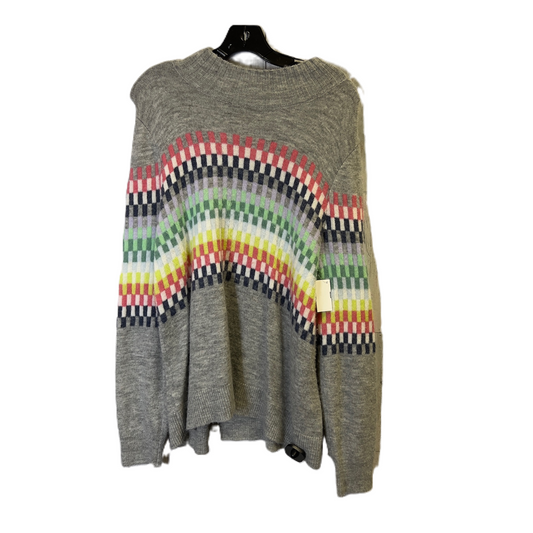 Sweater By Loft In Grey, Size: Xl