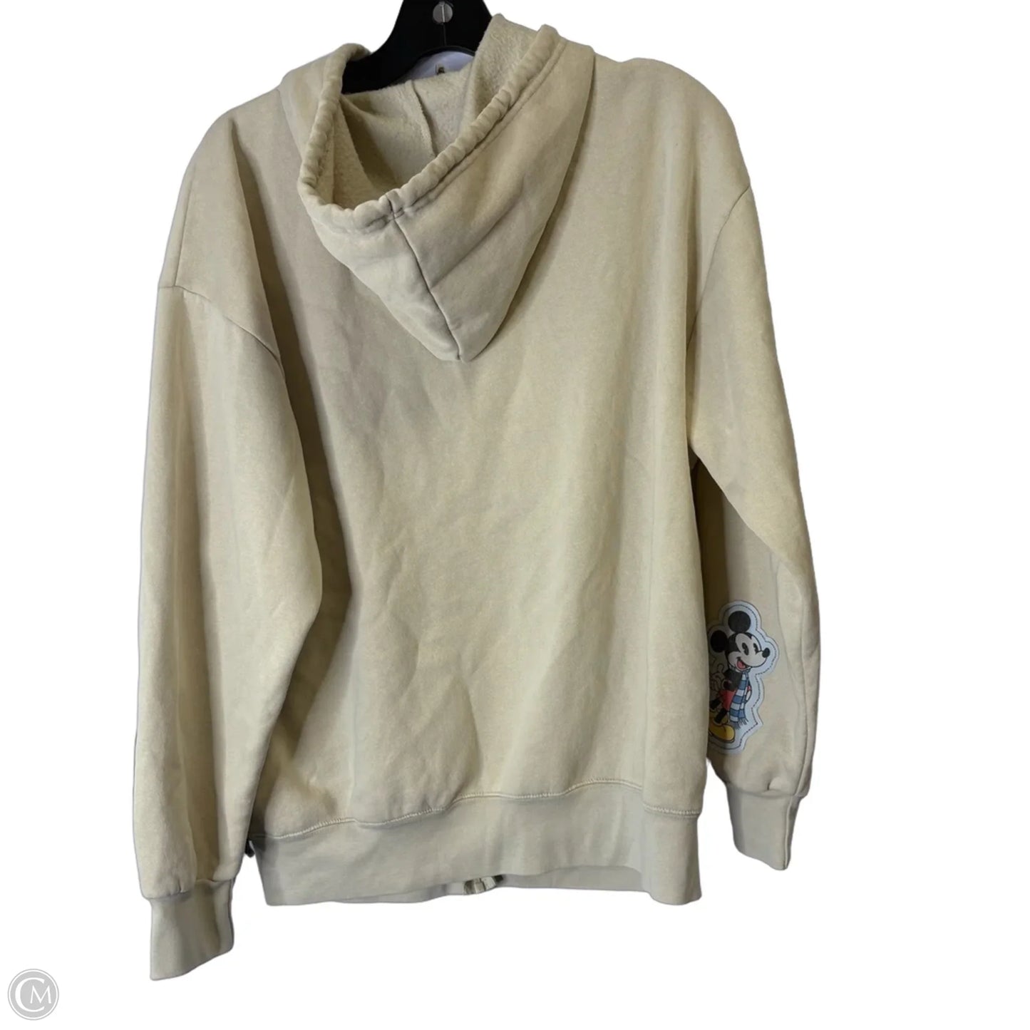 Jacket Other By Disney In Cream, Size: L