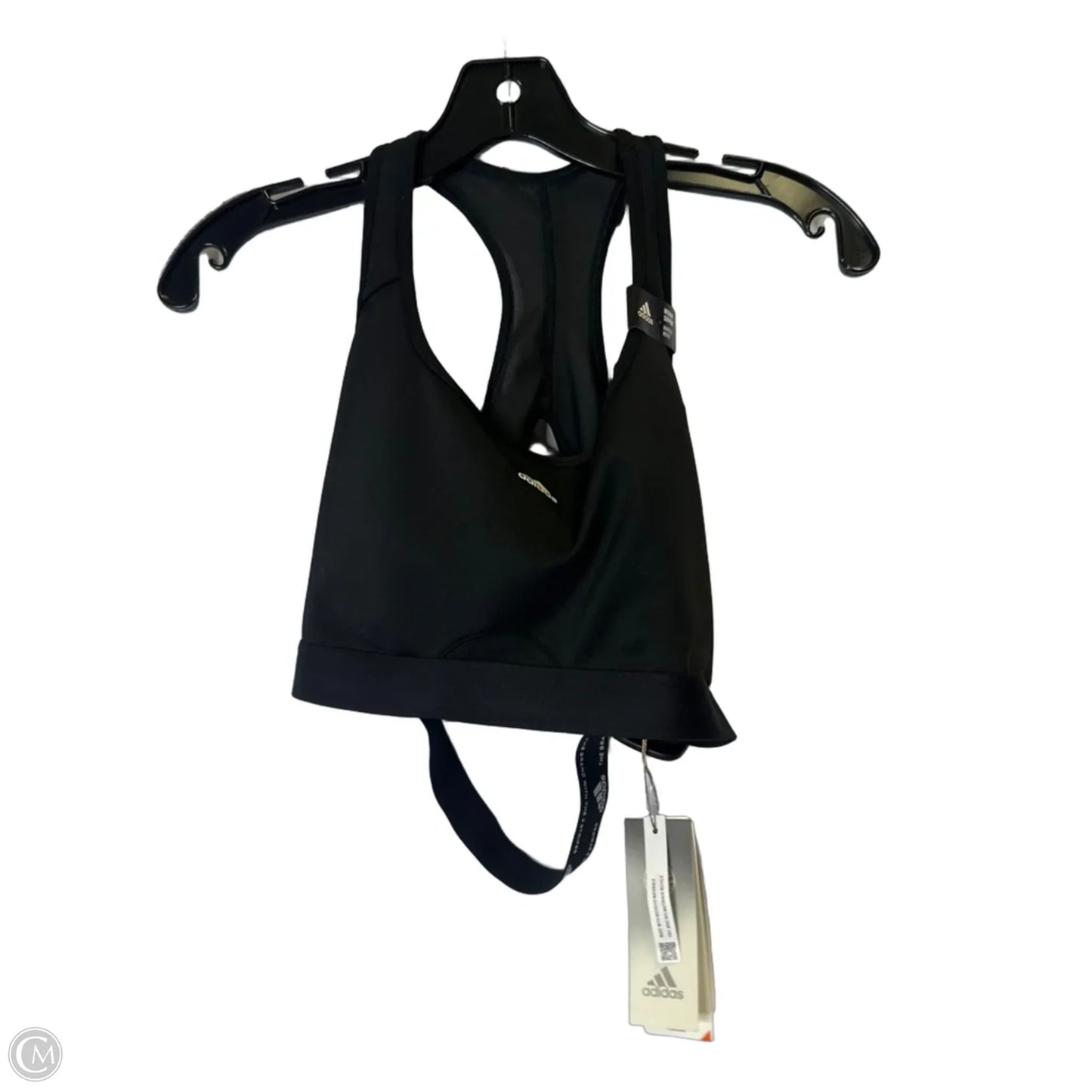 Athletic Bra By Adidas In Black, Size: M