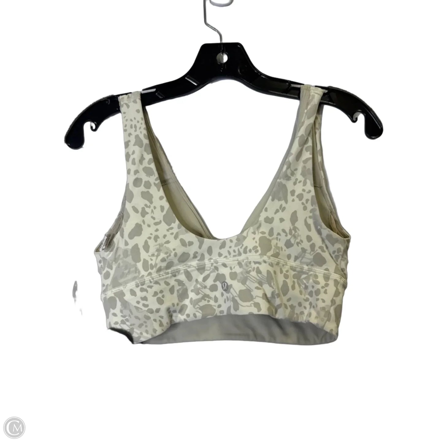 Athletic Bra By Lululemon In Cream, Size: 8