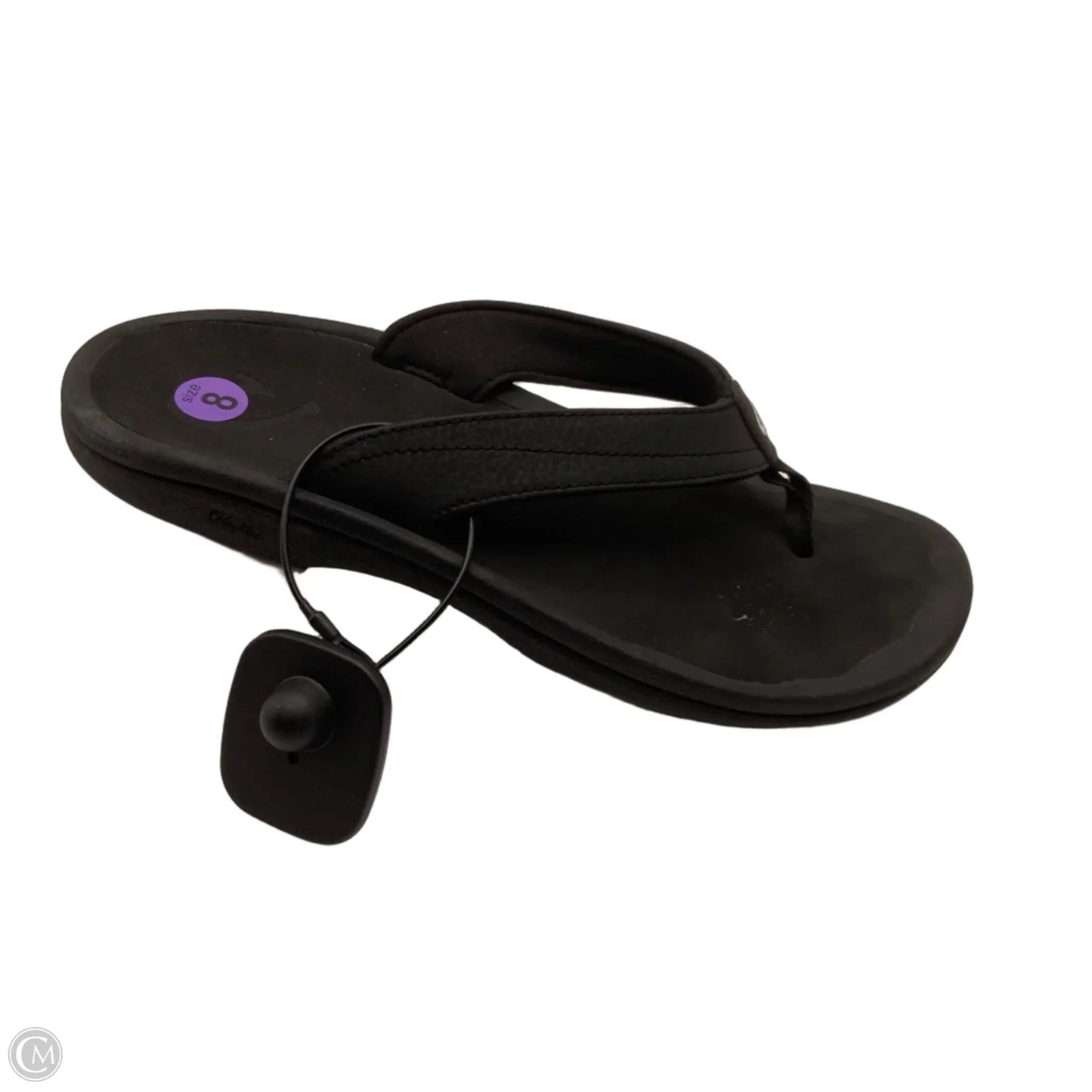 Sandals Flip Flops By Olukai In Black, Size: 8