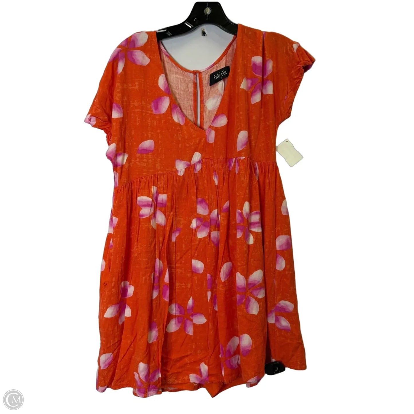 Romper By Fabrik In Orange, Size: S