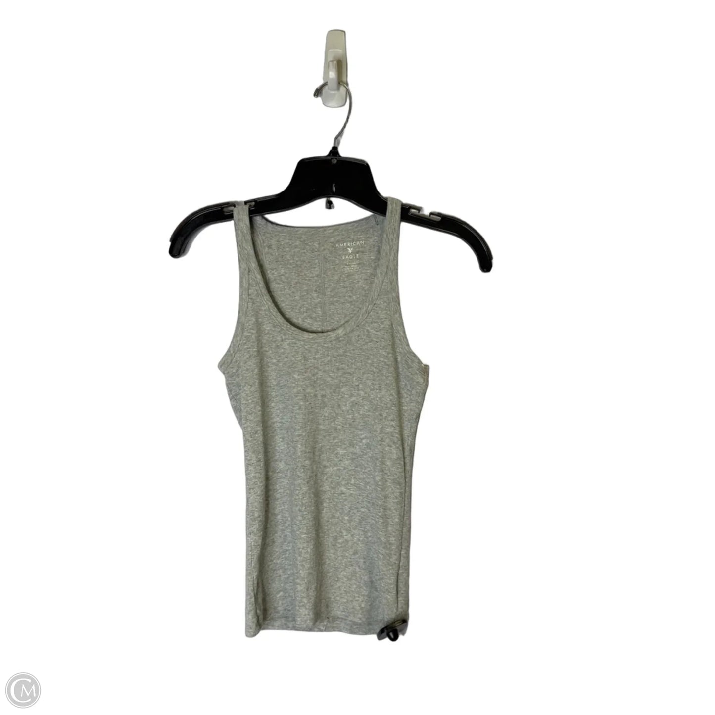 Top Sleeveless Basic By American Eagle In Grey, Size: S