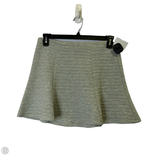 Skirt Mini & Short By Maeve In Grey, Size: M
