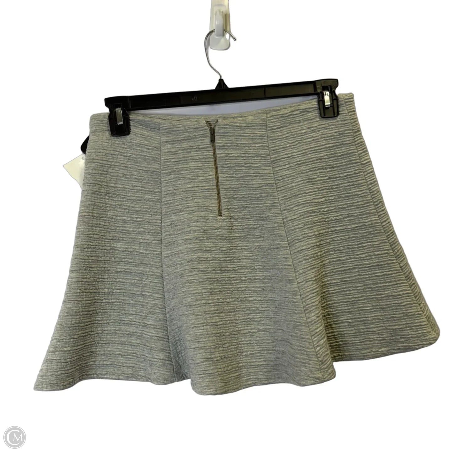Skirt Mini & Short By Maeve In Grey, Size: M