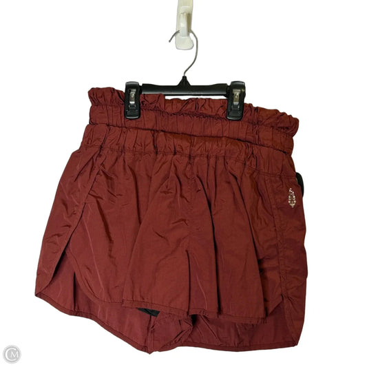 Athletic Shorts By Free People In Red, Size: L