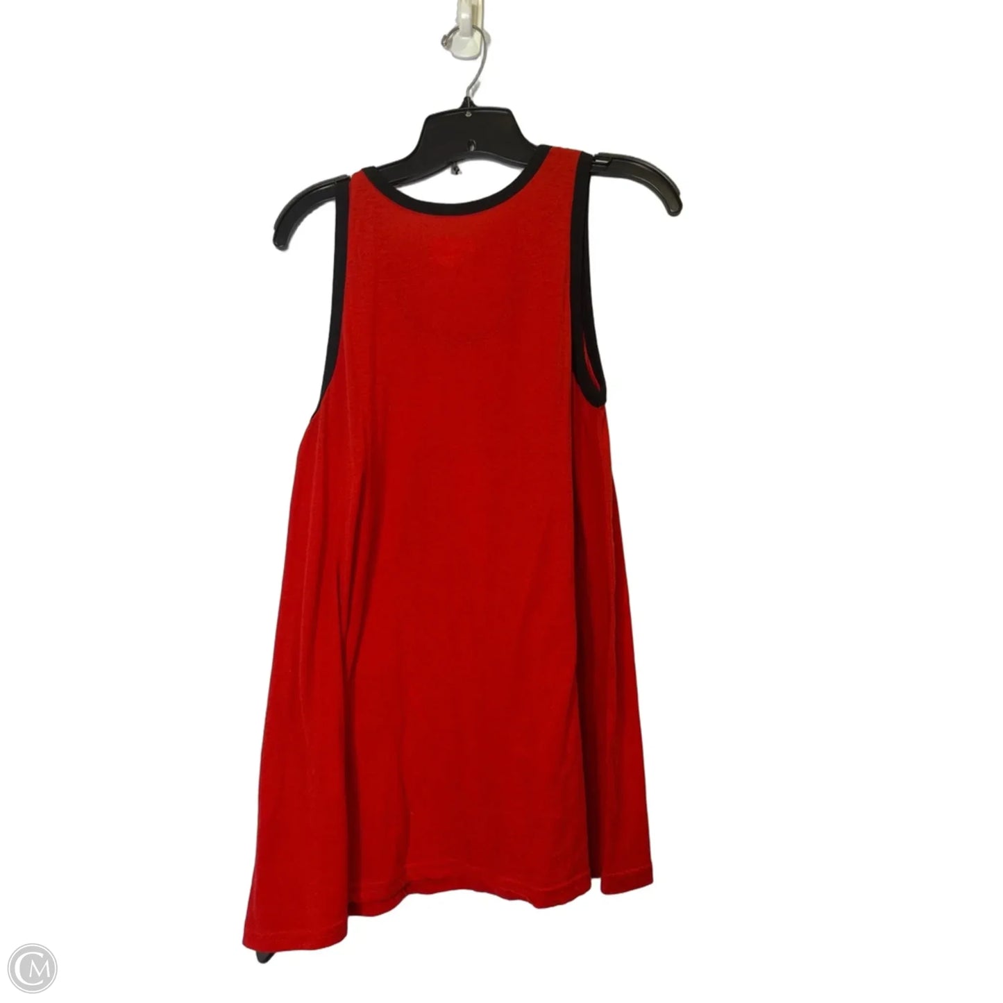 Top Sleeveless Basic By Clothes Mentor In Red, Size: L