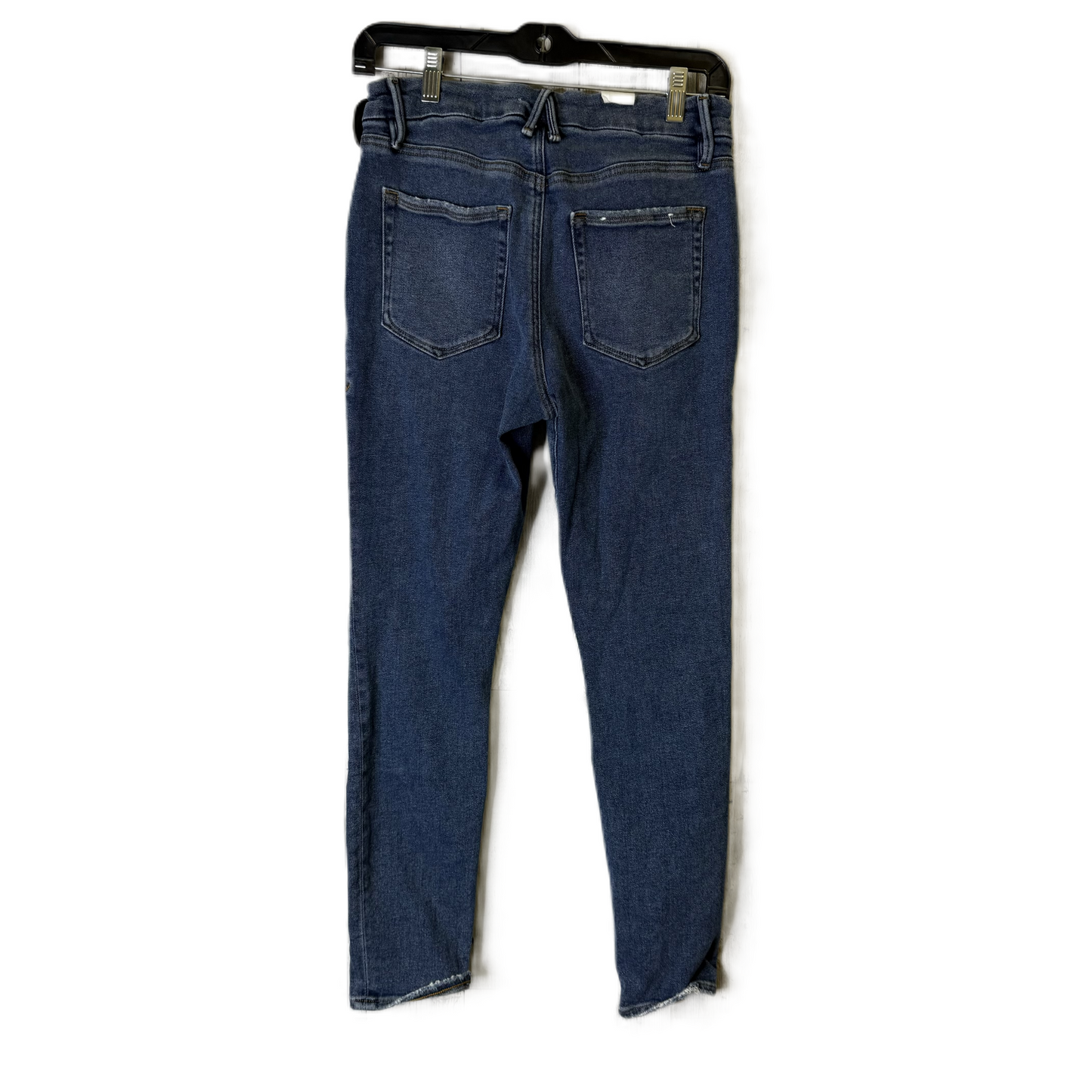 Jeans Skinny By Good American In Blue, Size: 6