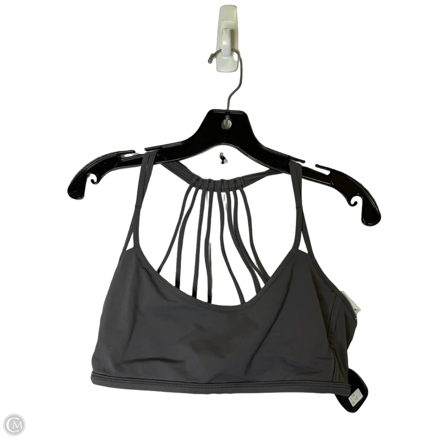 Athletic Bra By Lululemon In Grey, Size: 12