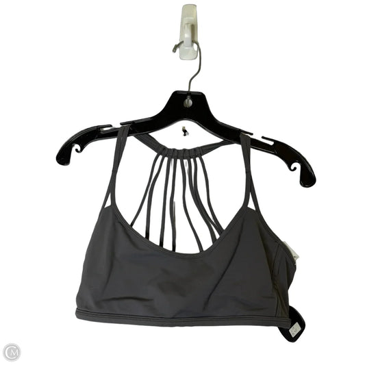Athletic Bra By Lululemon In Grey, Size: 12