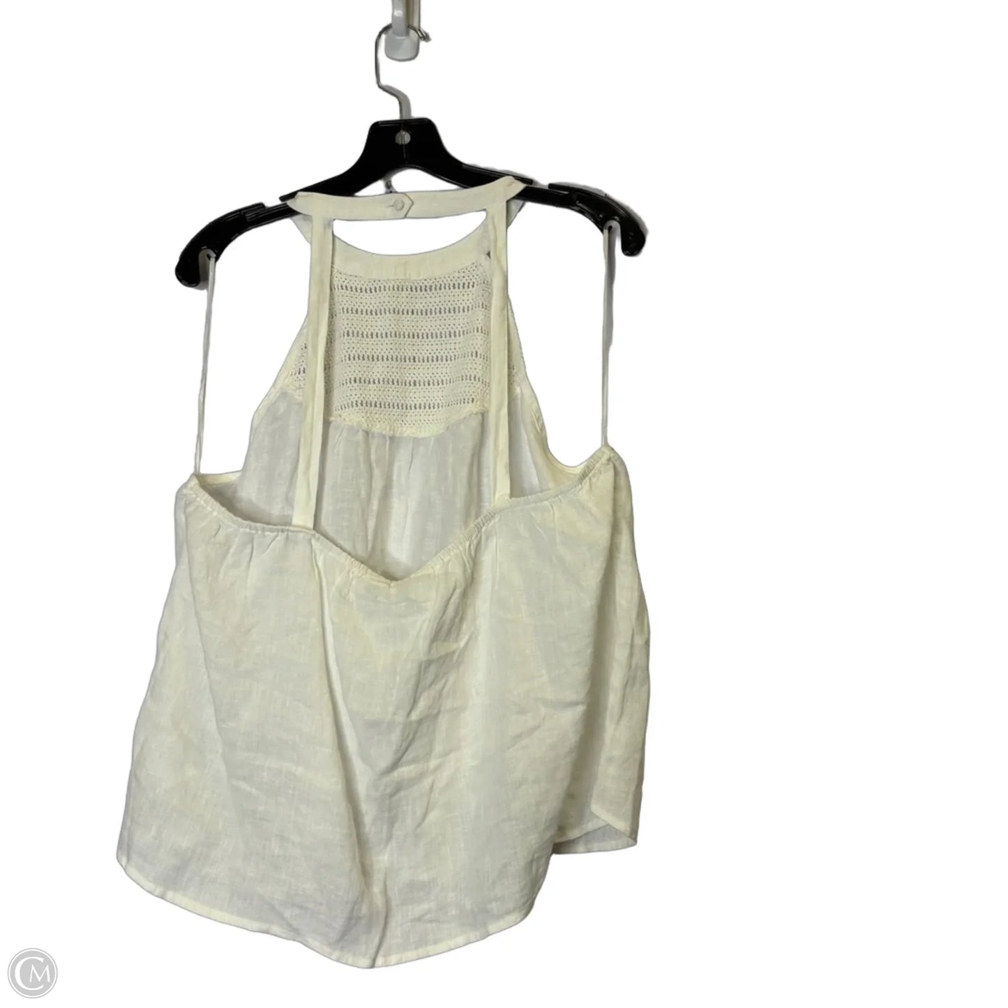 Top Sleeveless By Rachel Zoe In White, Size: L