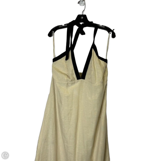 Dress Casual Maxi By Japna In Cream, Size: Xl