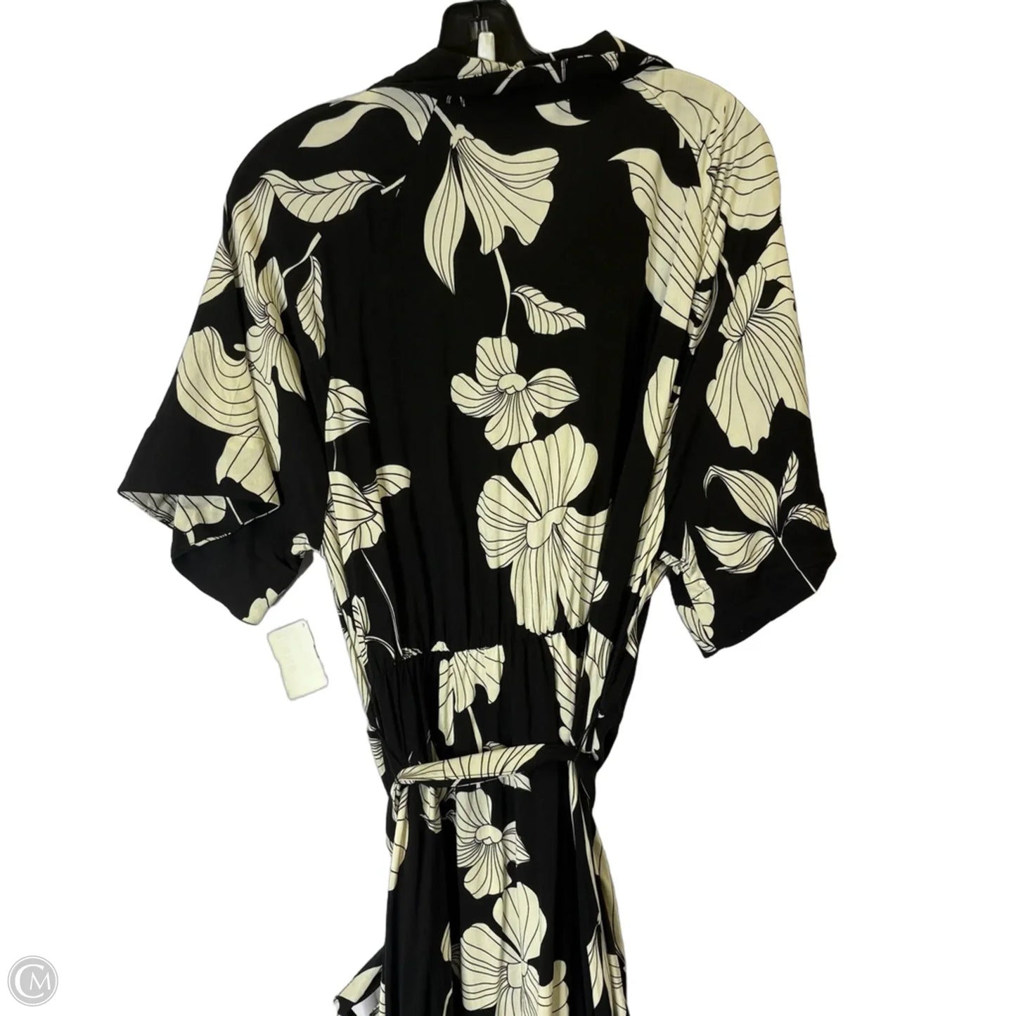 Dress Casual Maxi By H&m In Black, Size: Xl