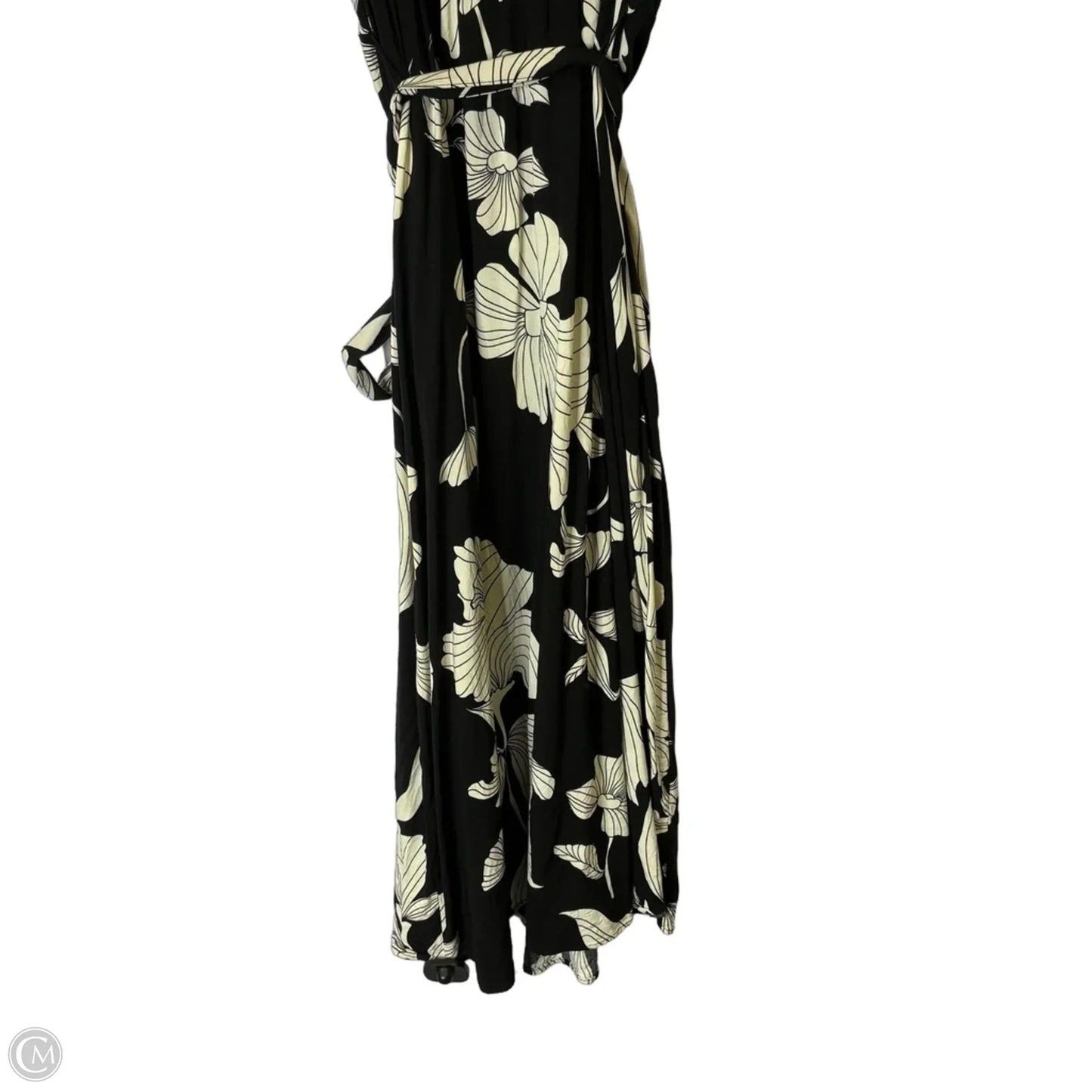 Dress Casual Maxi By H&m In Black, Size: Xl