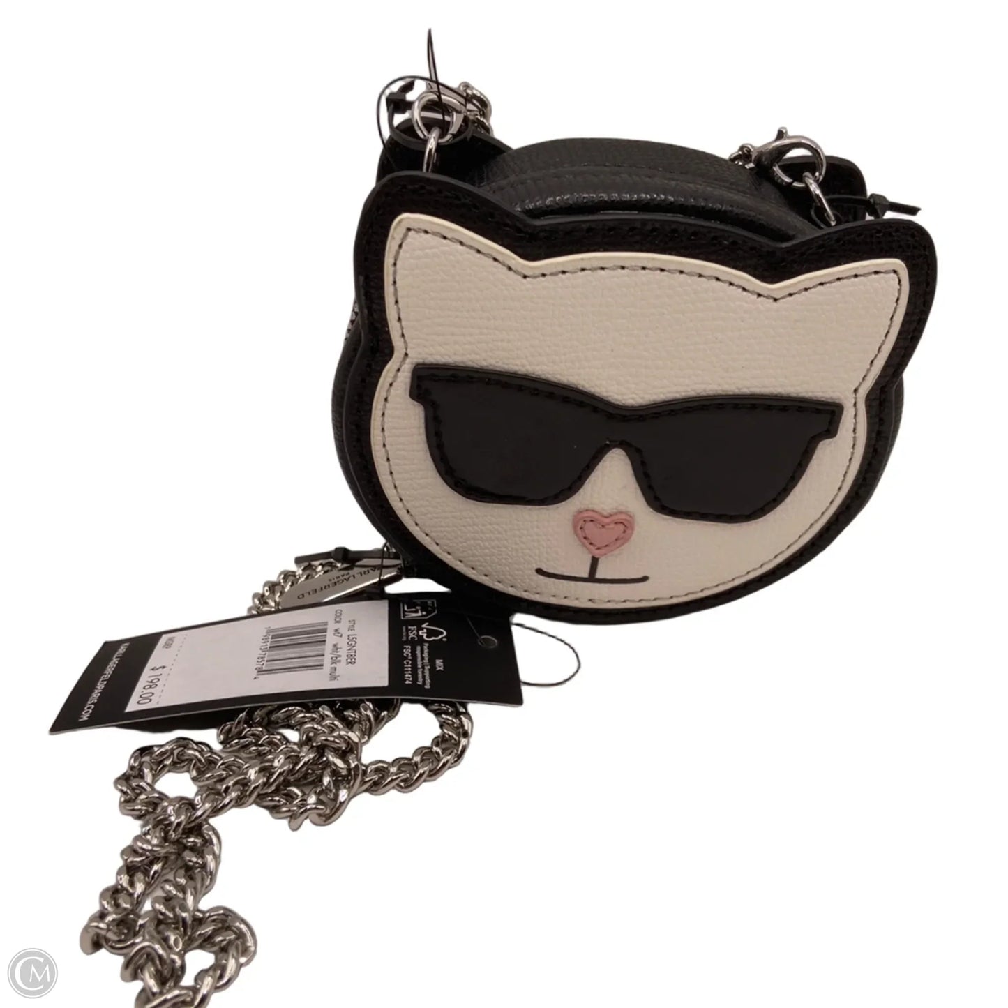 Crossbody Designer By Karl Lagerfeld, Size: Small