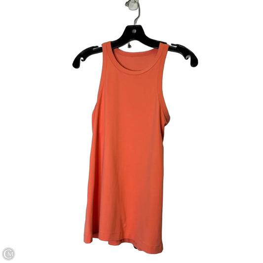 Athletic Tank Top By Lululemon In Coral, Size: M