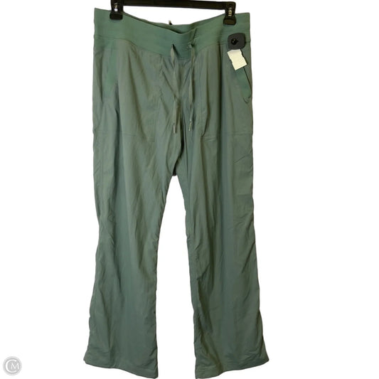 Athletic Pants By Lululemon In Teal, Size: 14