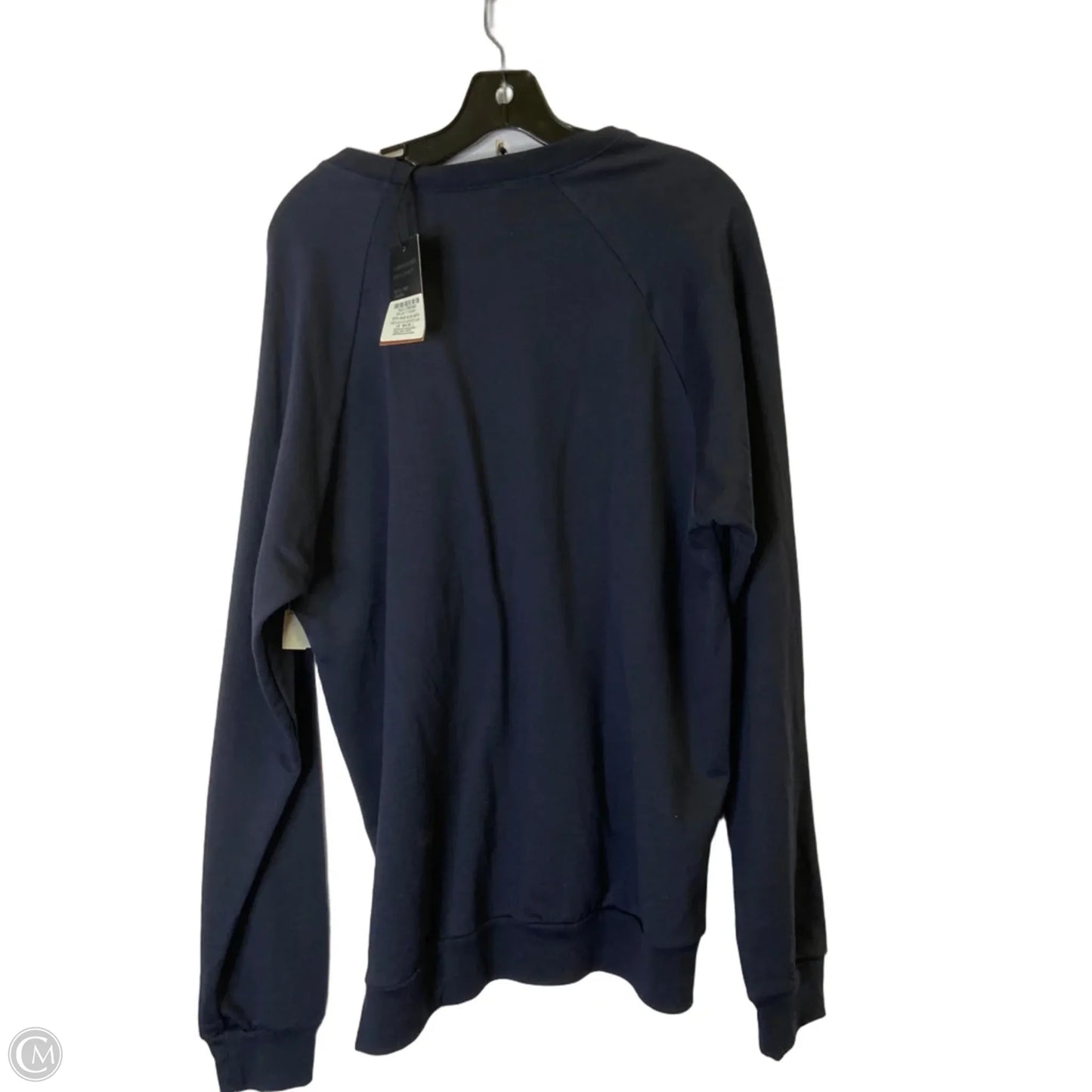 Sweatshirt Crewneck By Clothes Mentor In Blue, Size: L
