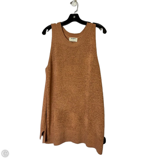 Top Sleeveless By Old Navy In Orange, Size: Xl