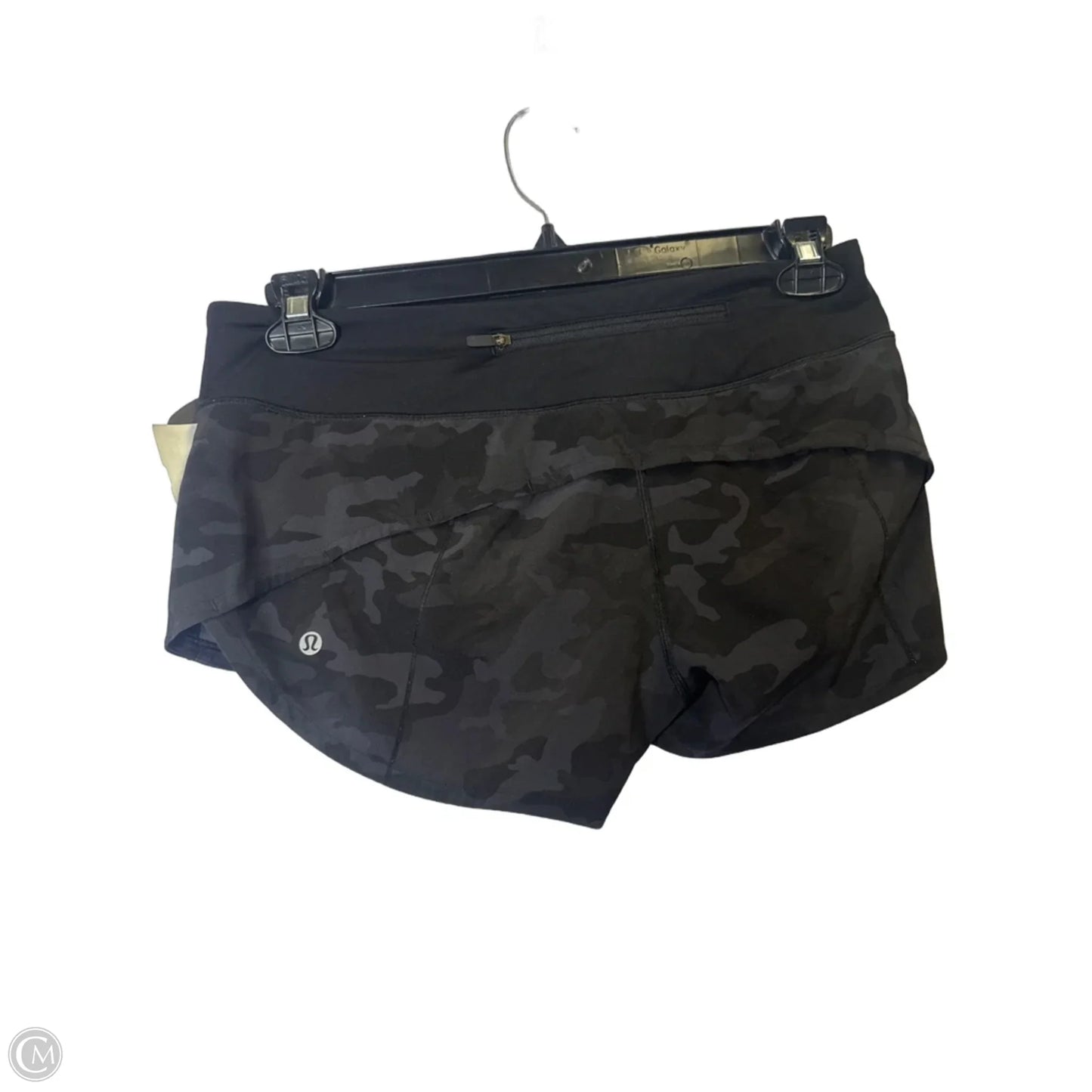 Athletic Shorts By Lululemon In Black, Size: 6