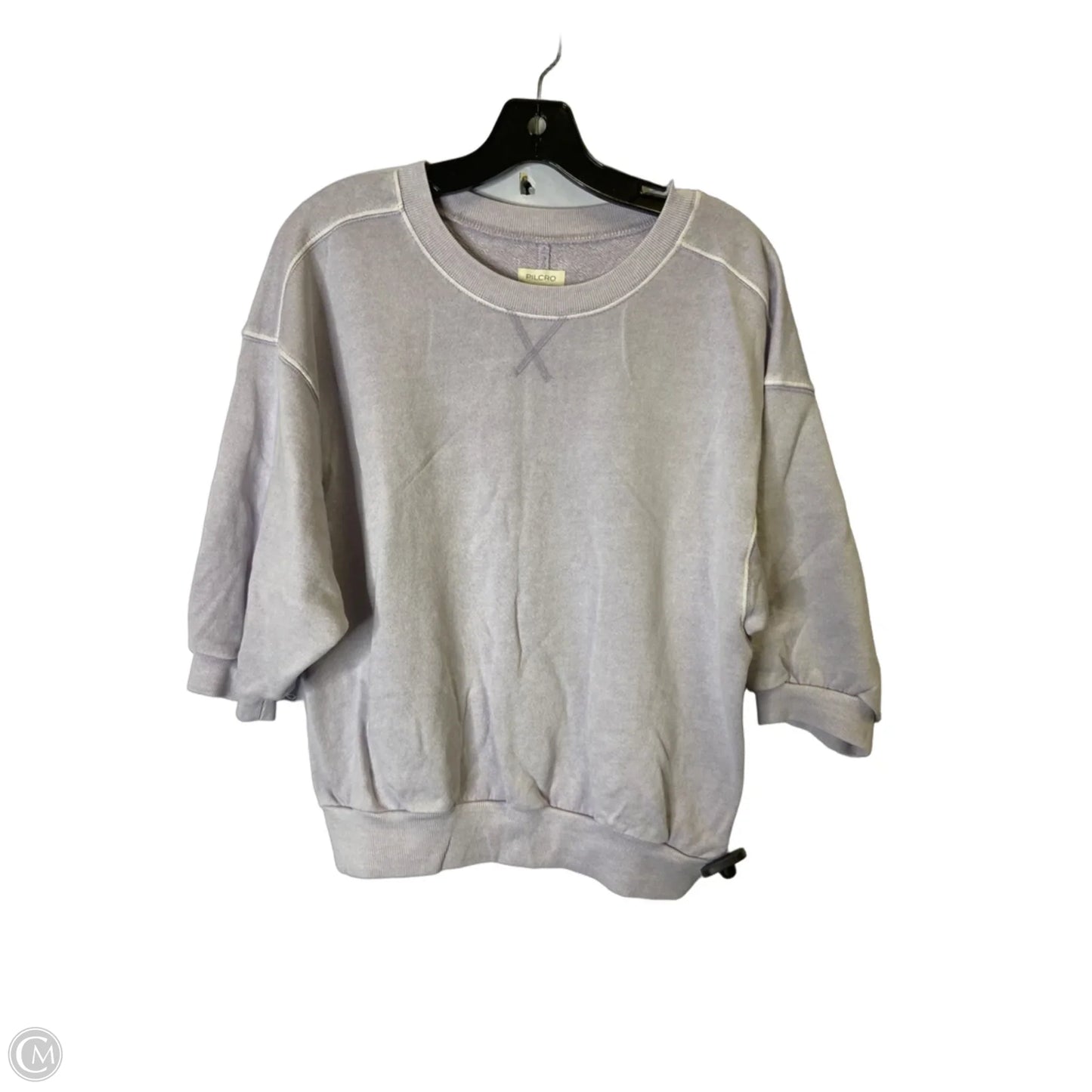 Sweatshirt Crewneck By Pilcro In Purple, Size: S