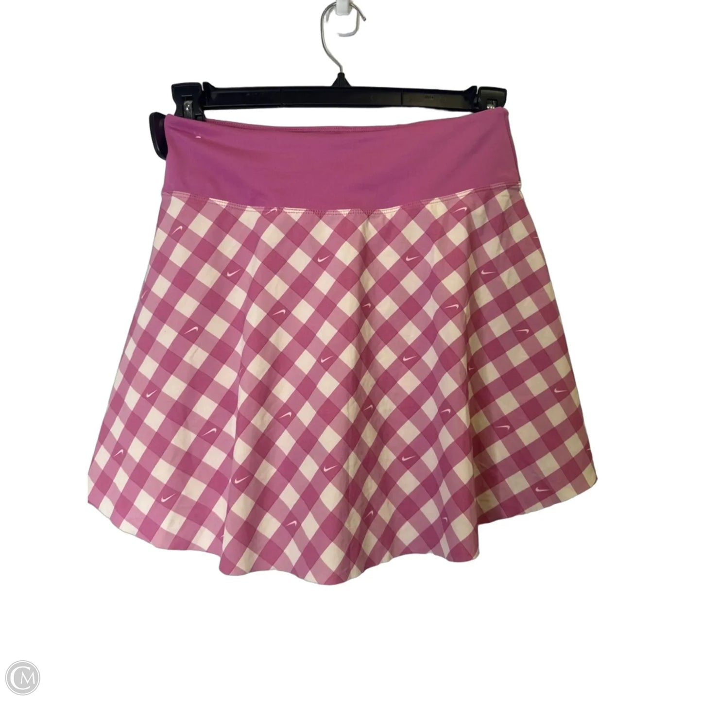 Athletic Skort By Nike Apparel In Pink, Size: M