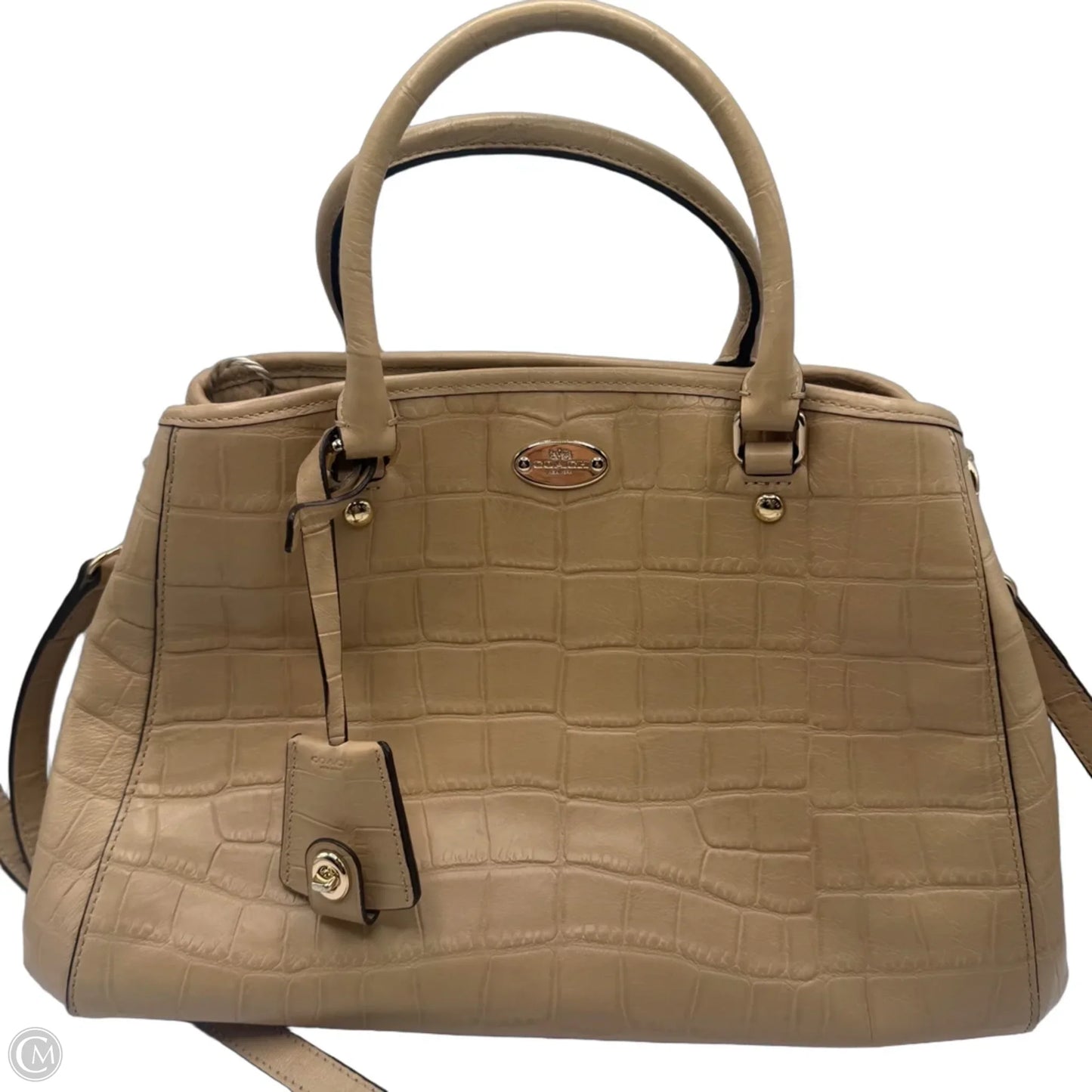 Handbag Designer By Coach, Size: Medium