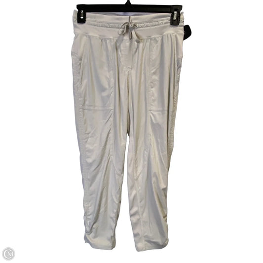 Athletic Pants By Lululemon In Cream, Size: 6