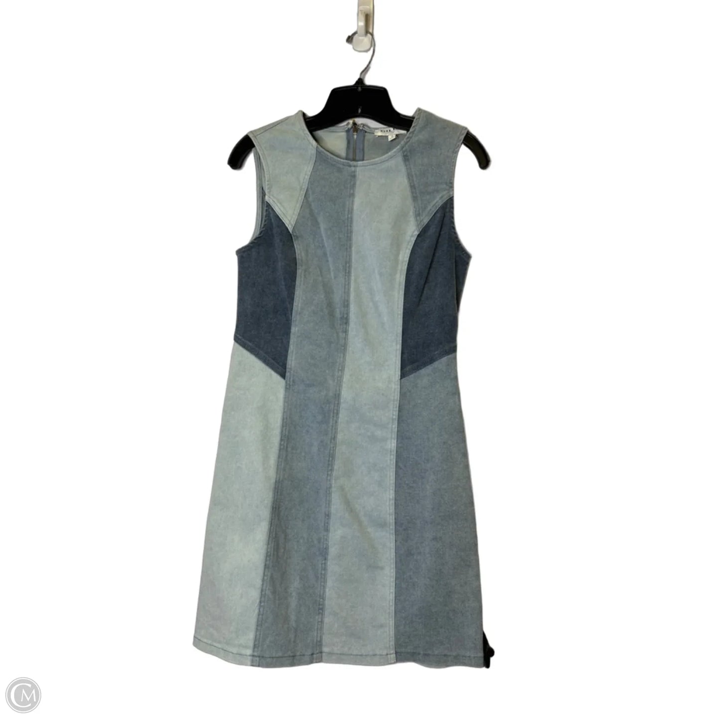Dress Casual Short By Gilli In Blue Denim, Size: S