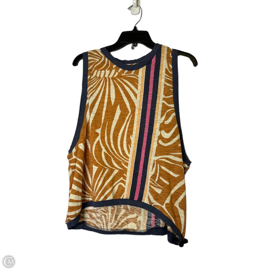 Athletic Tank Top By Free People In Multi-colored, Size: M